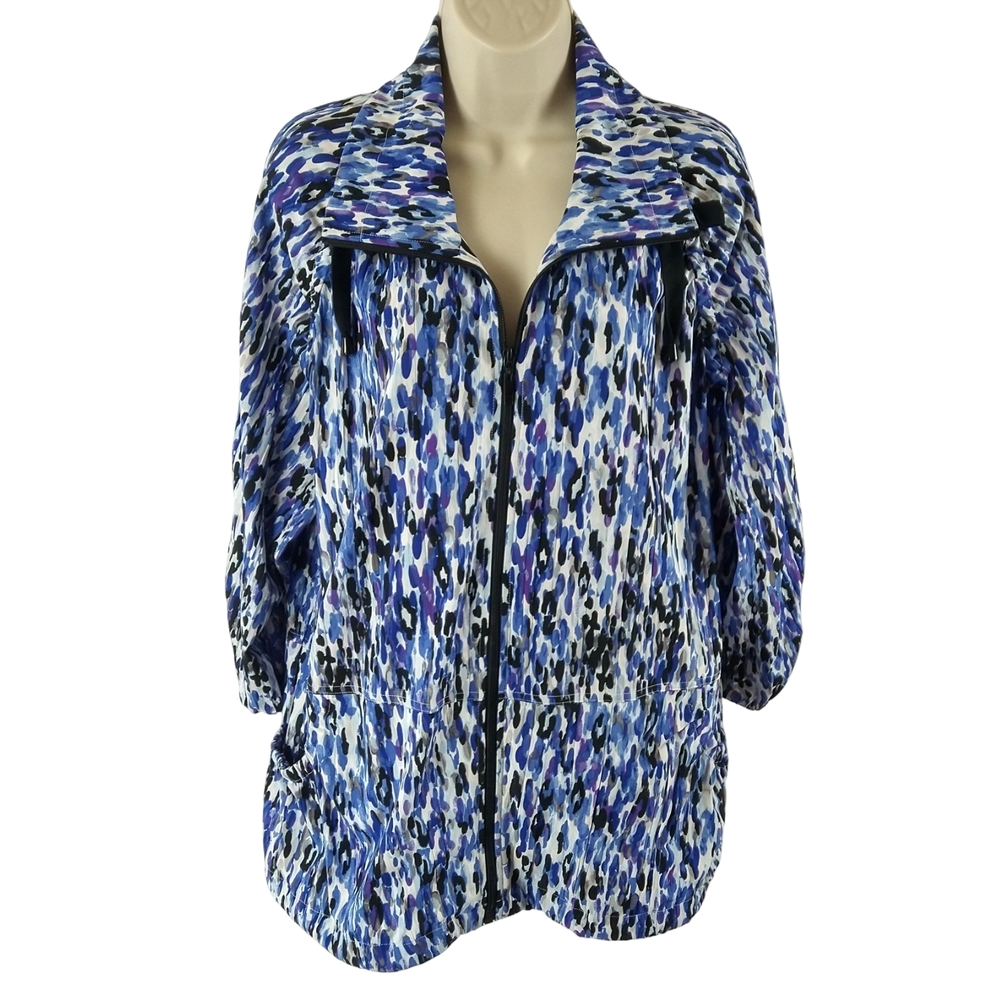 Laura Ashley Multicolor Lightweight Casual Jacket